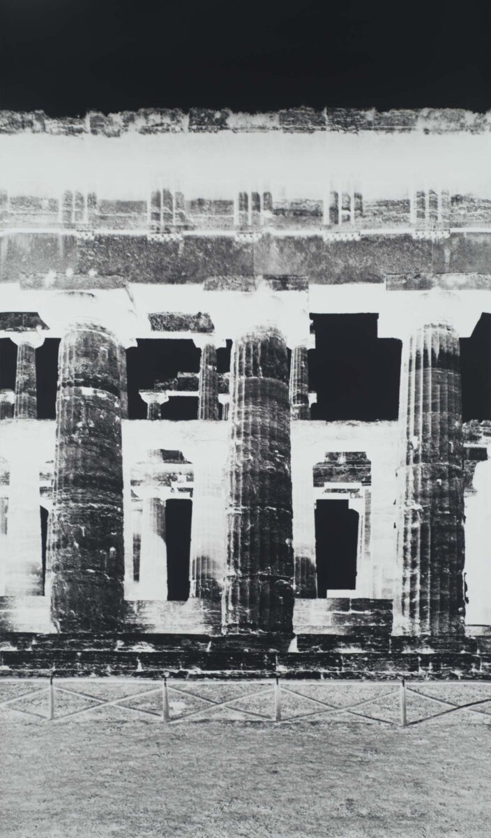 Vera Lutter Second Temple of Hera, Paestum, XXIV: October 26, 2015