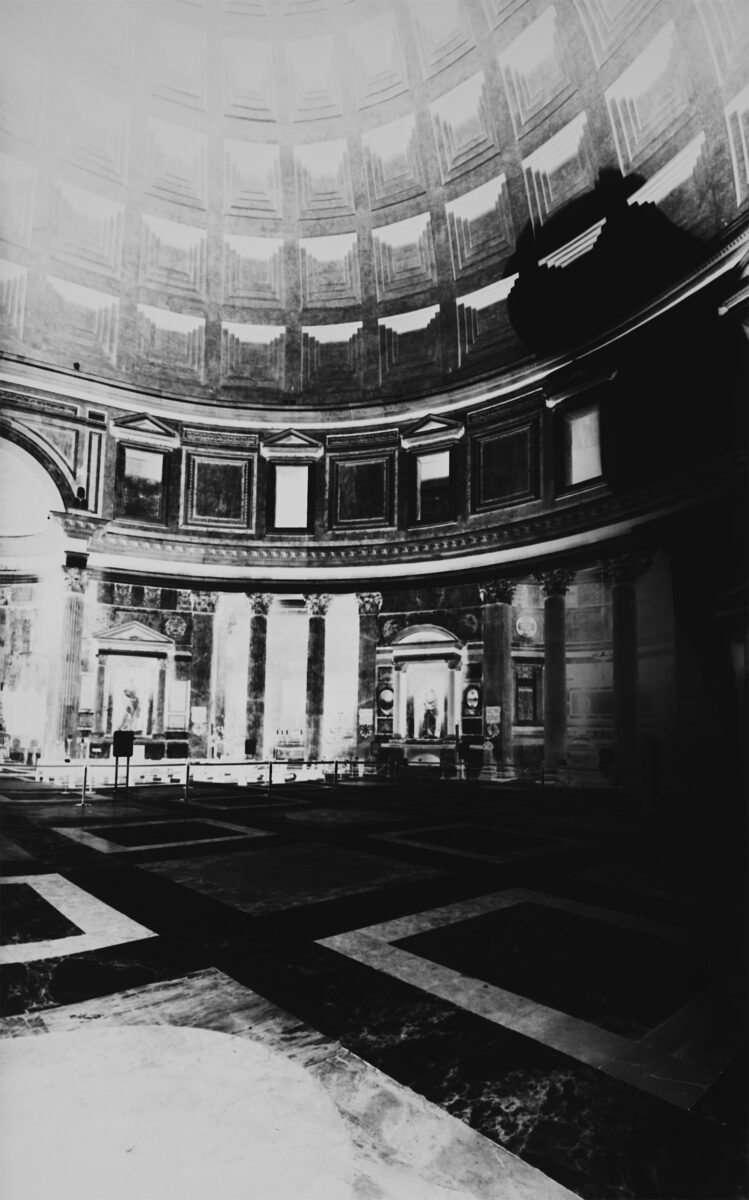 Vera Lutter Pantheon Interior: June 20, 2020