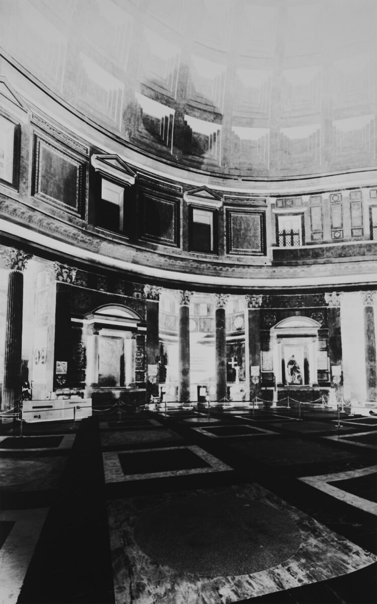 Vera Lutter Pantheon Interior: June 22, 2020