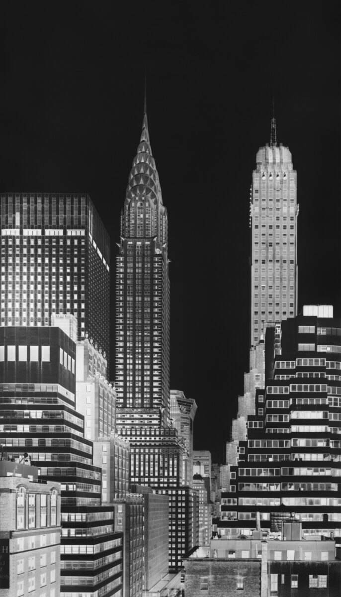 Vera Lutter Chrysler Building, IV: July 12, 2014